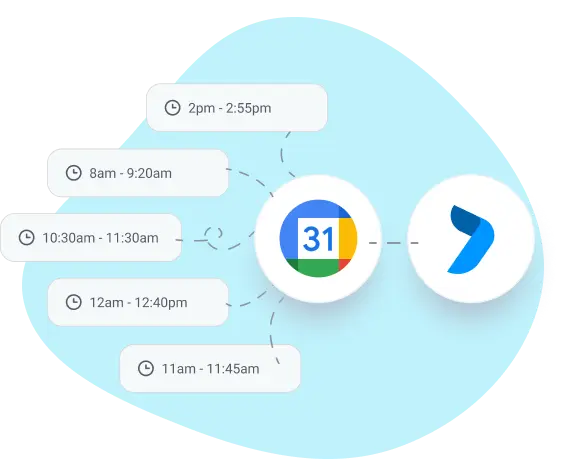 Link Google Calendar to your daily schedule maker