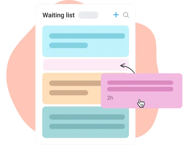 Backlog for all new ideas in the digital daily planner