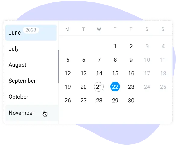 Navigate your digital daily planner