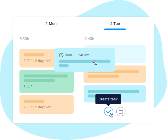 planning your weeks