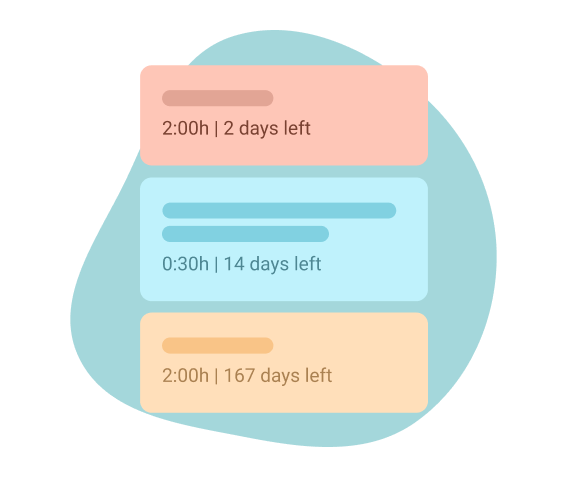 set due dates