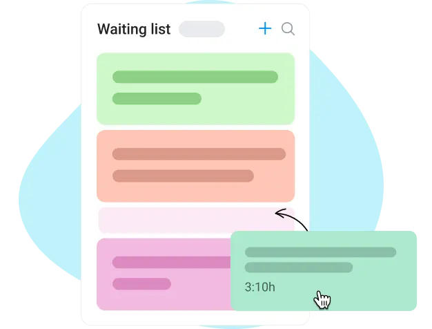 Save your future tasks in the backlog