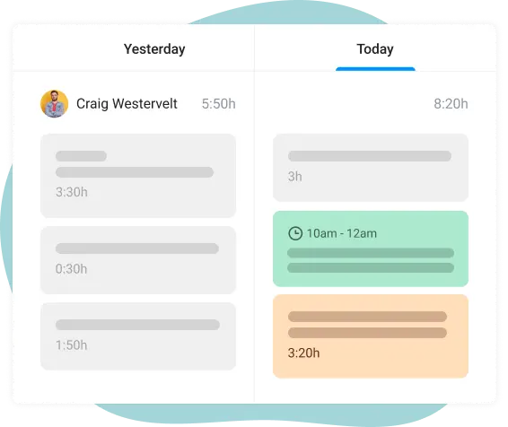 Completed to-dos in the task organizer