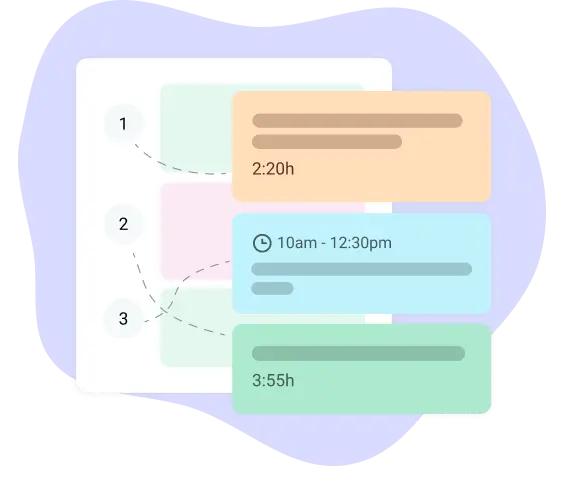 Organize tasks and events based on their urgency