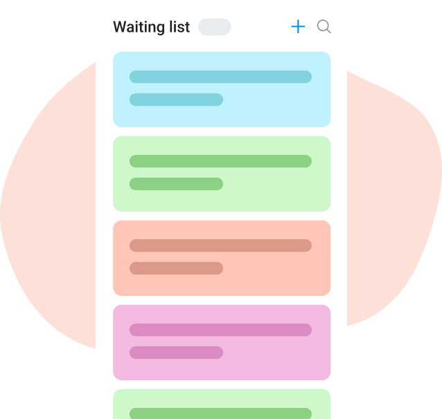 waiting list for tasks